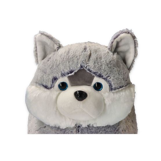 Plush Stool Dog Husky Seat