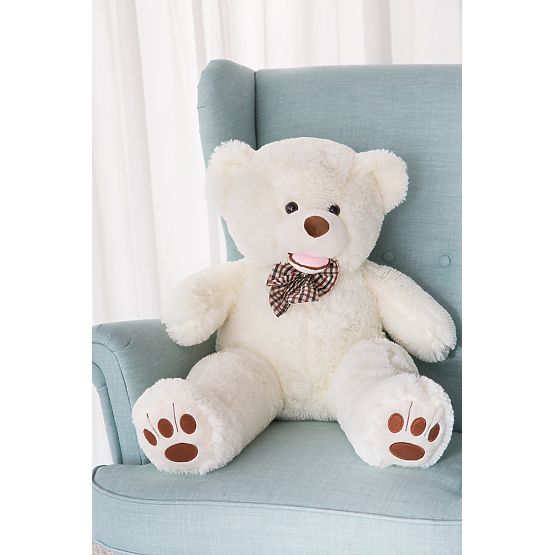 Plushy Bear Gustav AMIGO White
