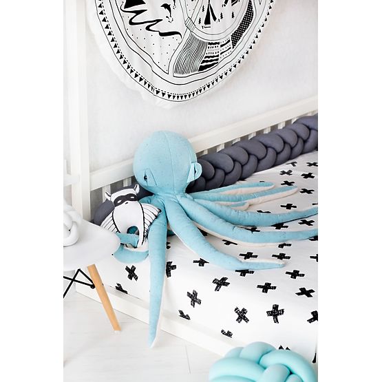 Plush squid - blue
