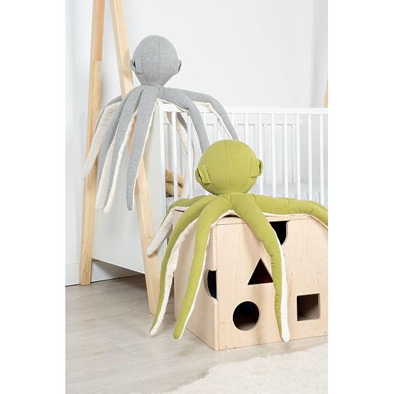 Plush squid - green