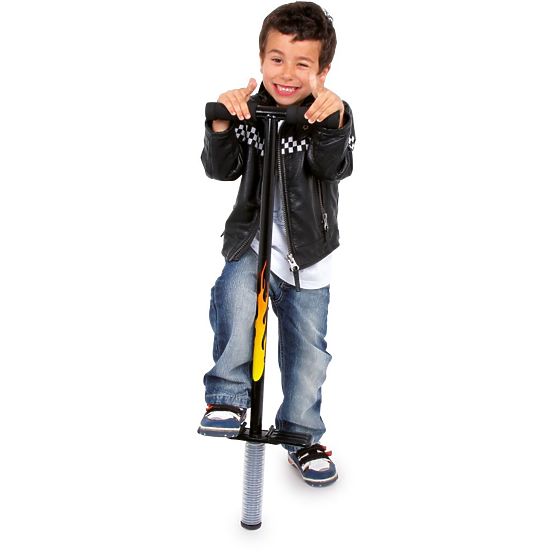 POGO Stick with Flames
