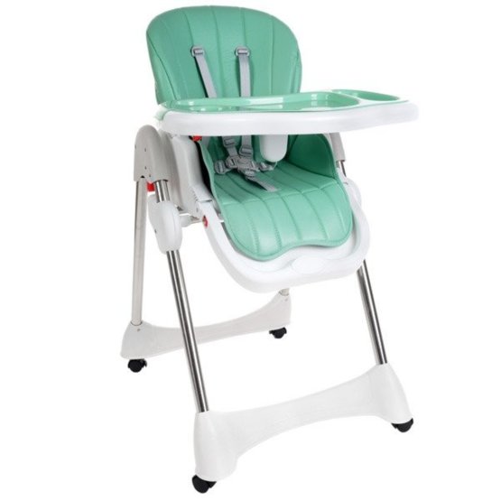 Baby dining chair Luxa - mátová