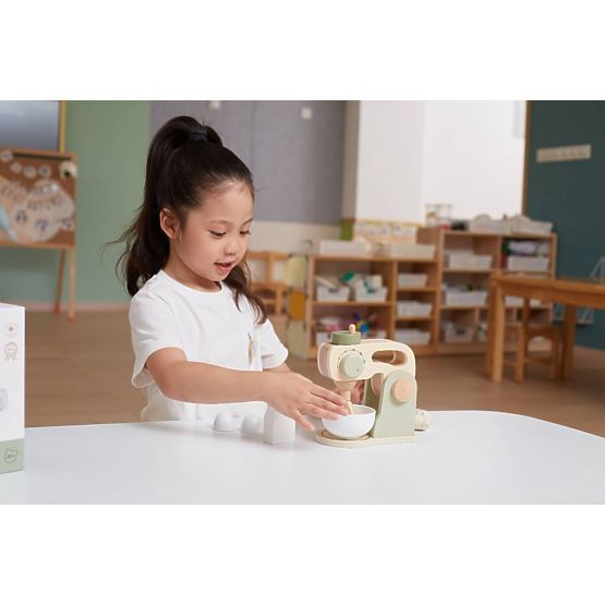 PolarB Mint Wooden Mixer