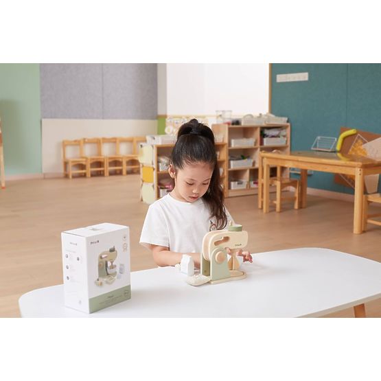 PolarB Mint Wooden Mixer