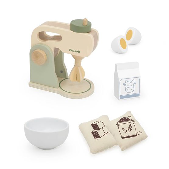 PolarB Mint Wooden Mixer