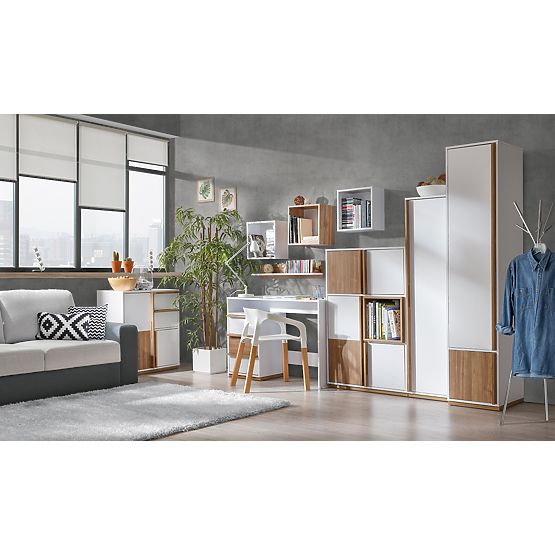 Police square Evado - white