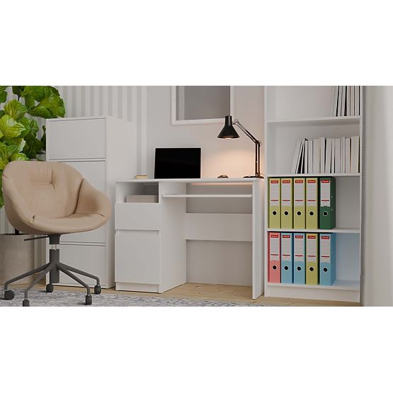 PORTO LEFT WHITE Desk