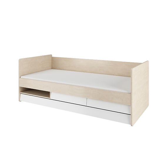 Bed with back So sixty 200 x 90 cm
