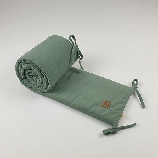 Protective Crib Bumper - Green