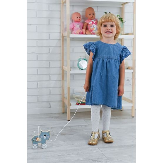 Pull-Along Bear with Motor Skills Loop
