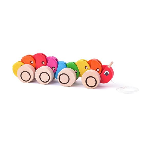 Pull-Along Centipede on a String