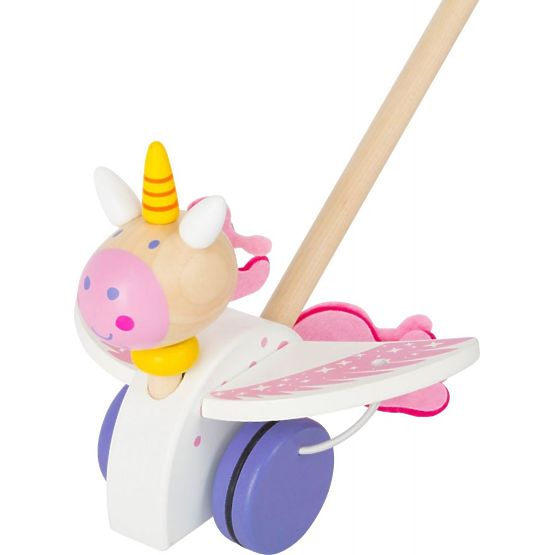 Pulling animal on a pole - Luna unicorn