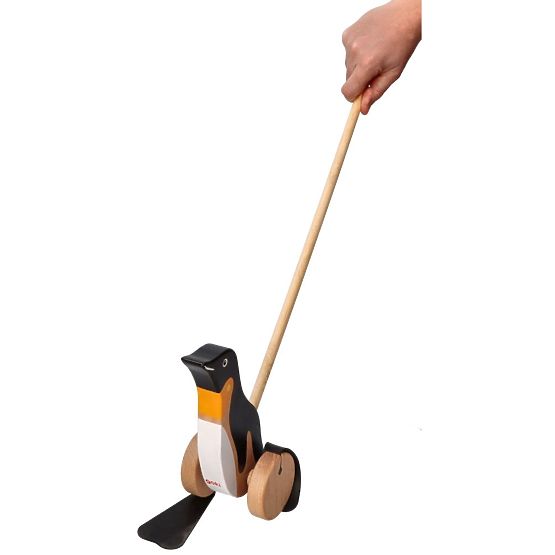 Pulling animal on a stick - Penguin