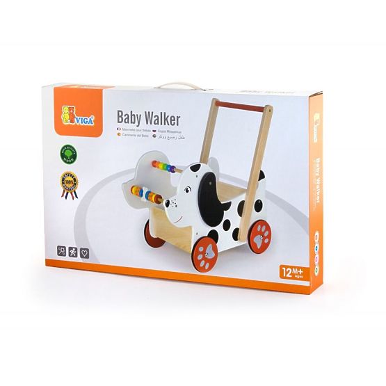 Push walker - cheerful dalmatian