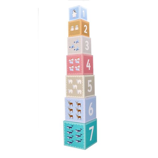Pyramid of Cups Arctic Animals