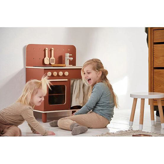 Rødie kitchen - red