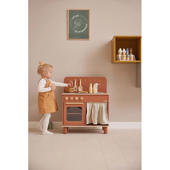 Rødie kitchen - red