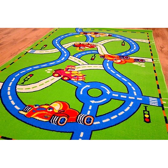 Racing Track Children's Rug - N