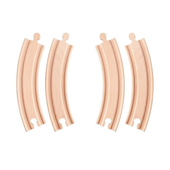 Railway Curves - Long (4 pcs)