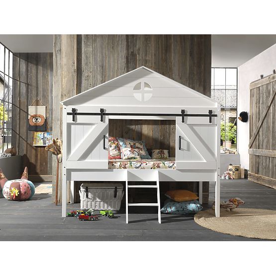 Elevated Barnie House-Shaped Bed