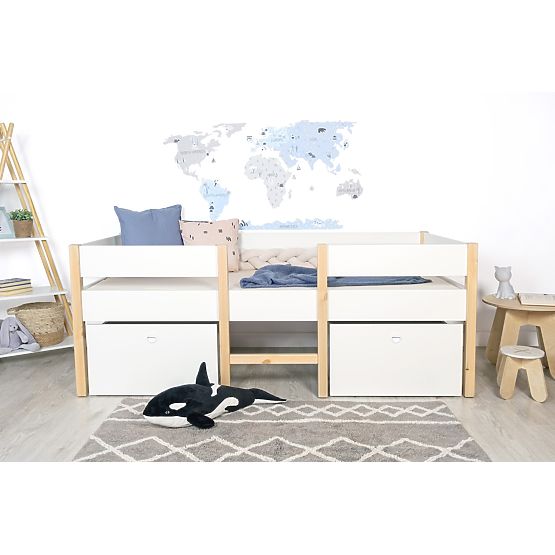Raised children's bed Patrick 200x90