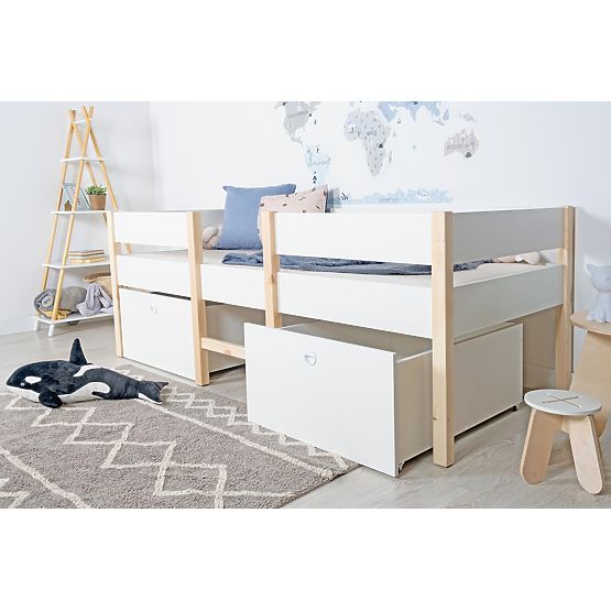 Raised children's bed Patrick 200x90