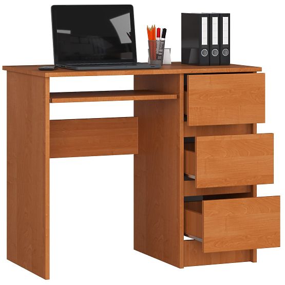 RIGHT-SIDED DESK A-6 CLP ALDER