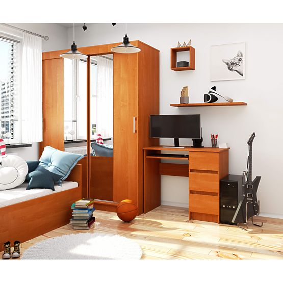 RIGHT-SIDED DESK A-6 CLP ALDER