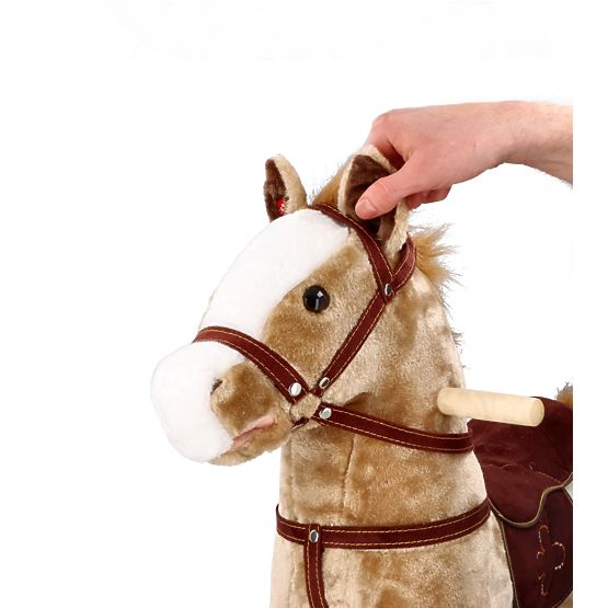 Rocking Horse Mustang with Wheels