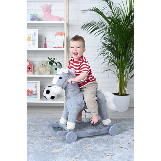 Rocking Horse Siwek with Wheels