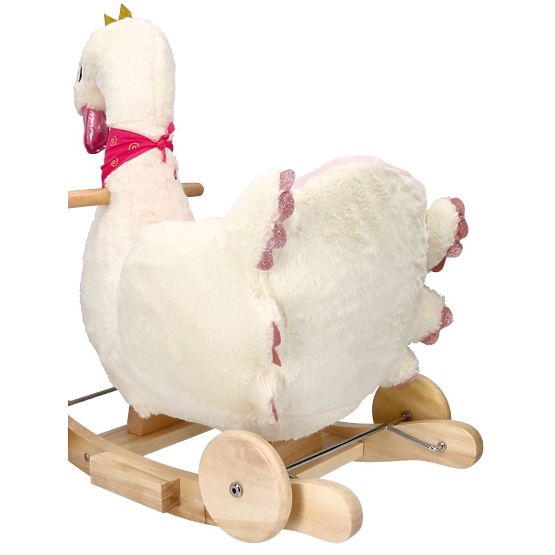 Rocking Horse Swan Queen with Wheels