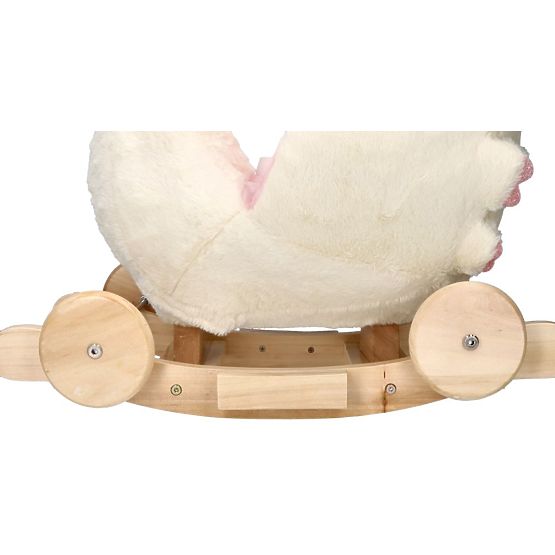 Rocking Horse Swan Queen with Wheels