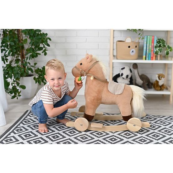 Rocking Horse with Carrot