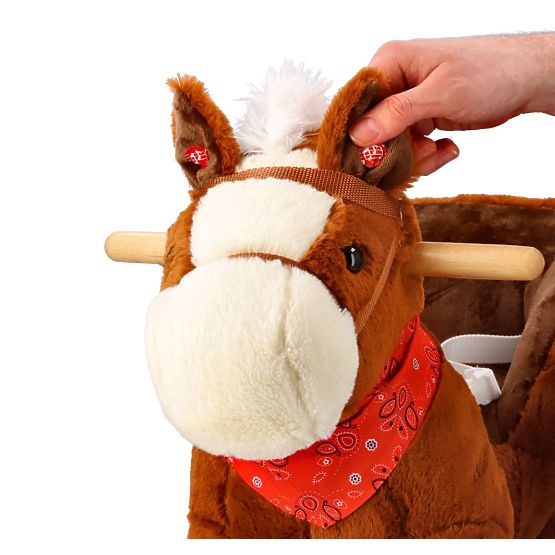 Rocking Horse with Chair and Wheels