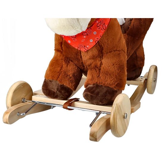 Rocking Horse with Chair and Wheels