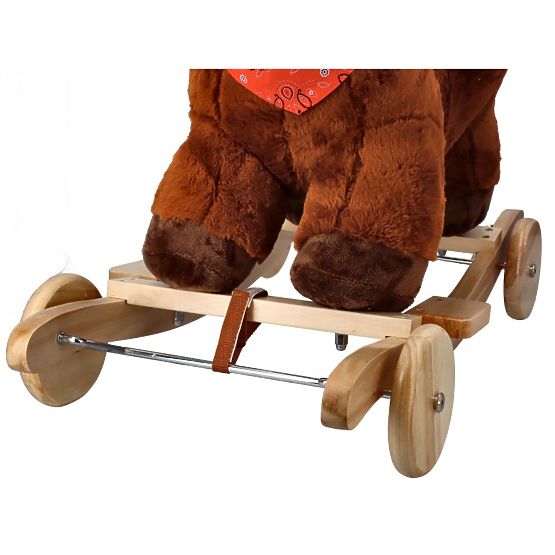 Rocking Horse with Chair and Wheels