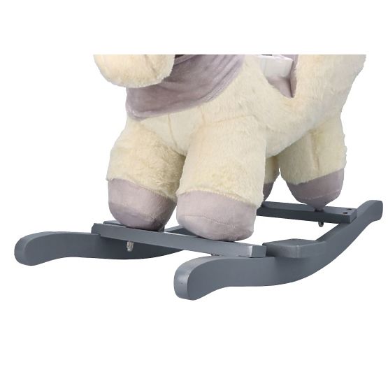 Rocking unicorn with a seat