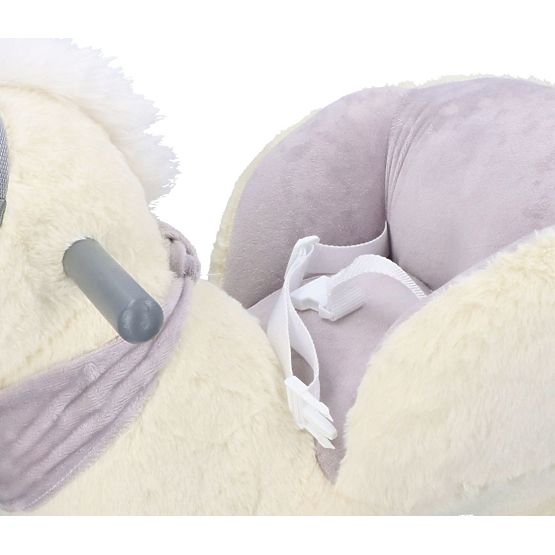 Rocking unicorn with a seat