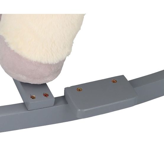 Rocking unicorn with a seat