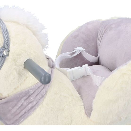 Rocking unicorn with a seat