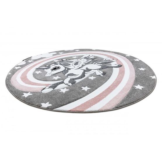 Round carpet PETIT - Unicorn - gray
