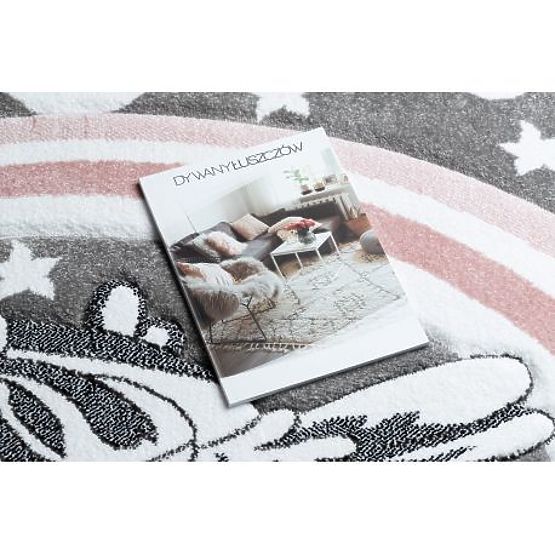 Round Rug PETIT PONY Pony, Gray