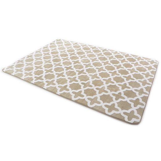 Rug 3D Marrakech BEIGE & WHITE