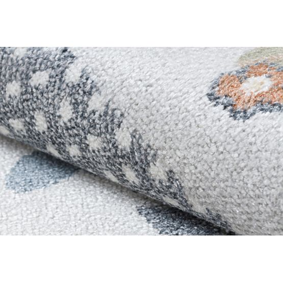 Rug BONO 8275 Circle Lama, Cream / Light Gray