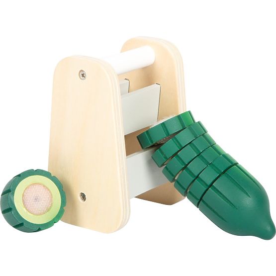 Salad Set with Cutting Vegetables Fresh
