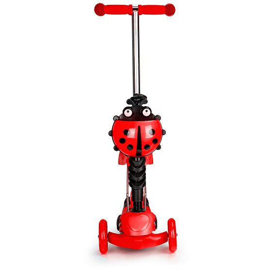 Scooter and bouncer Ladybug - red