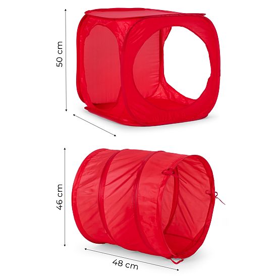 Self-assembling Children's Tents, Play Center 6 Elements Tunnels Cubes IPLAY
