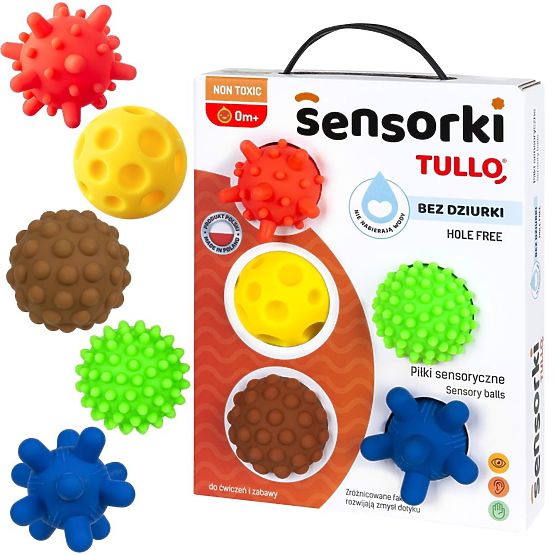 Sensory Balls - 5 Balls Without Holes