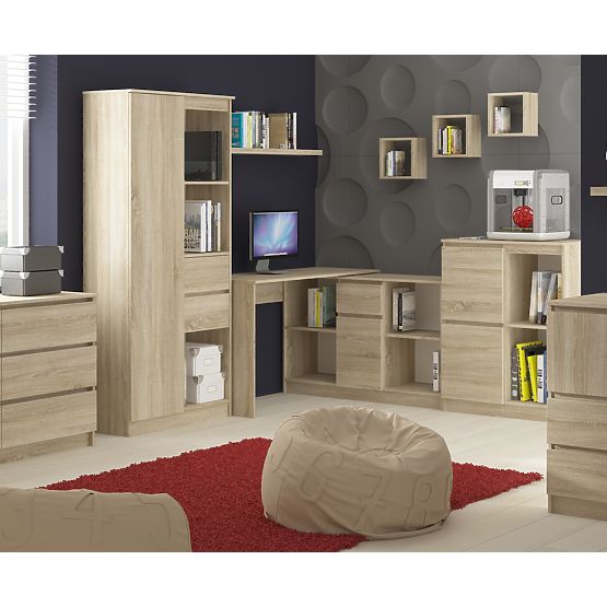 SET CLP B-17 CHEST OF DRAWERS + DESK PK SONOMA