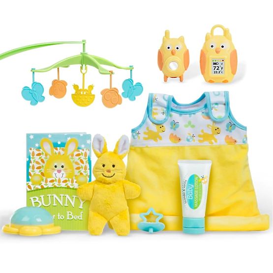 Set for Putting Dolls and Plush Toys to Sleep